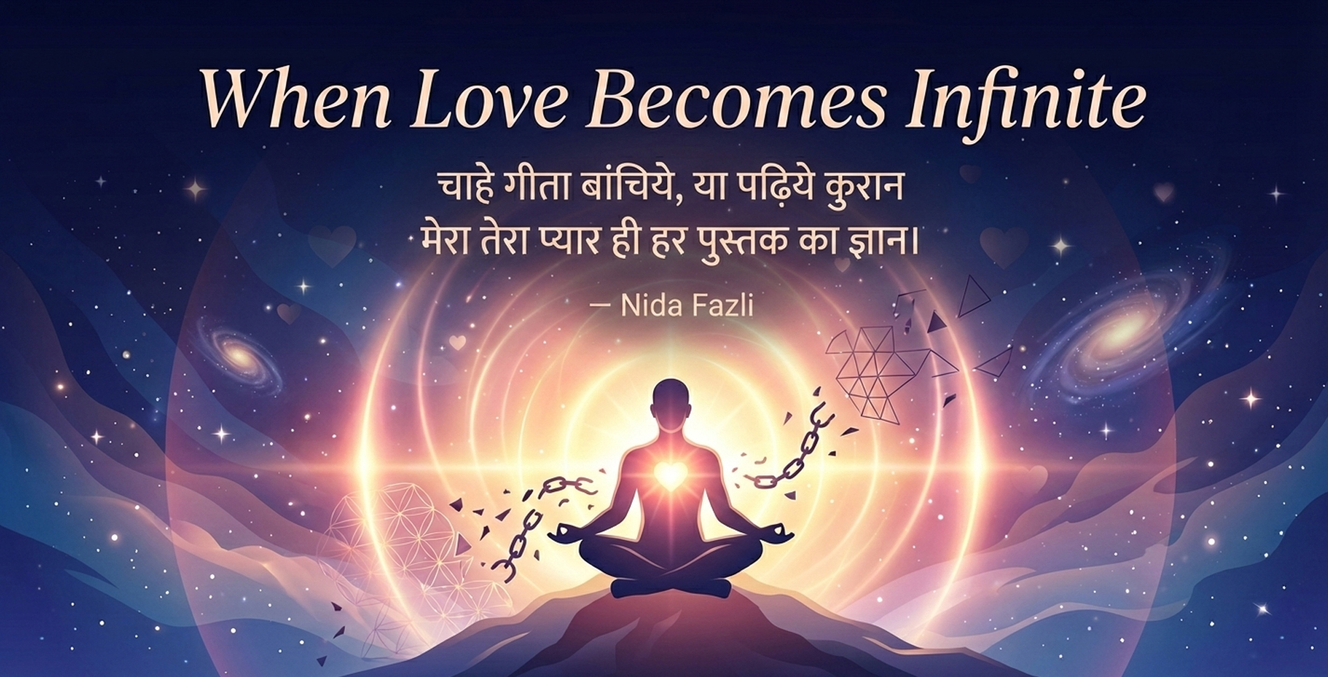 When Love Becomes Infinite