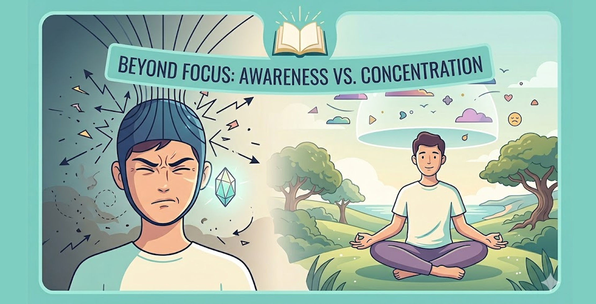 Beyond Focus- Why Awareness Transforms the Mind More Deeply Than Concentration