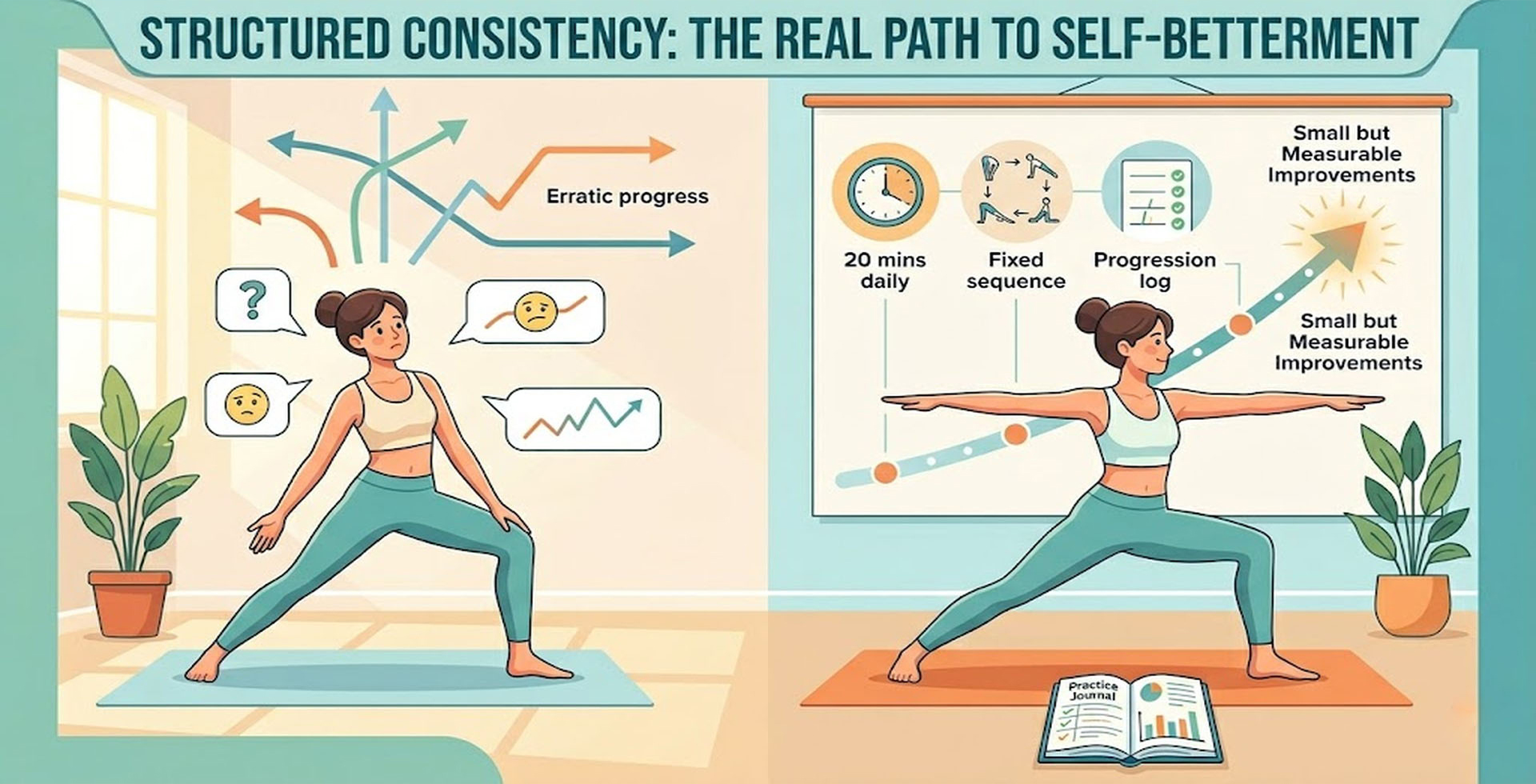 Structured Consistency: The Real Path to Self-Betterment