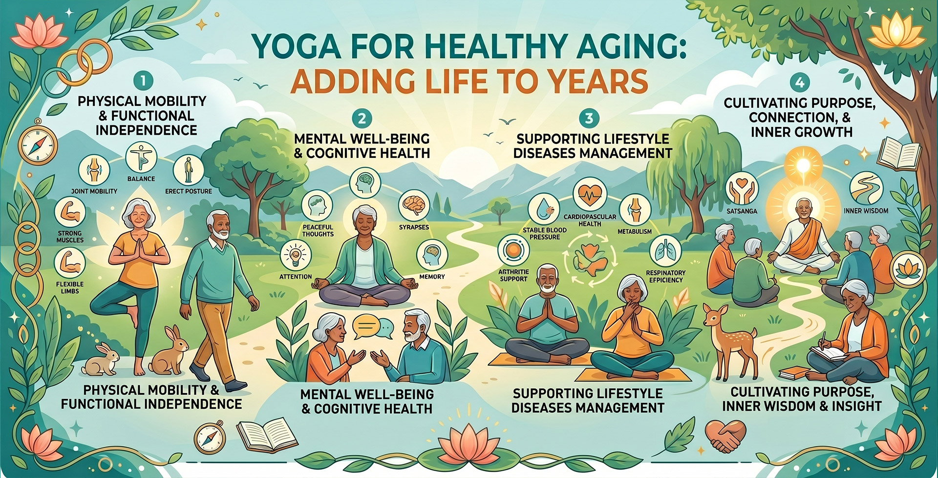 Yoga for Healthy Aging: Adding Life to Years