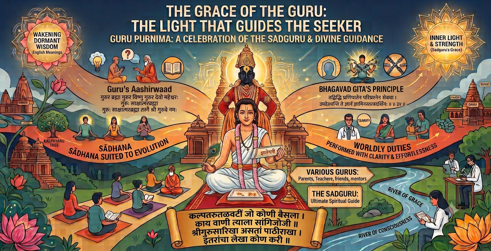 The Grace of the Guru: The Light That Guides the Seeker
