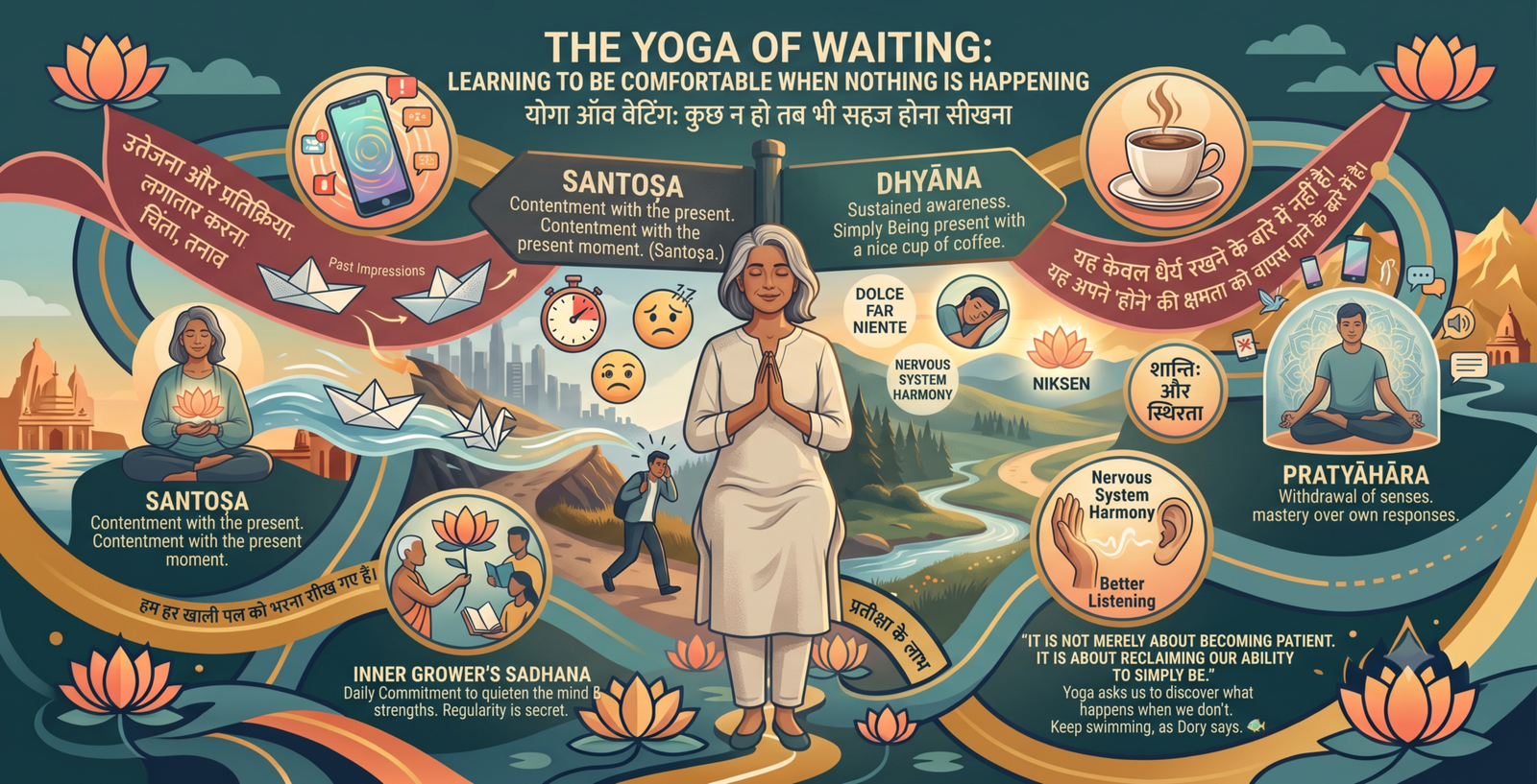The Yoga of Waiting: Learning to Be Comfortable When Nothing Is Happening