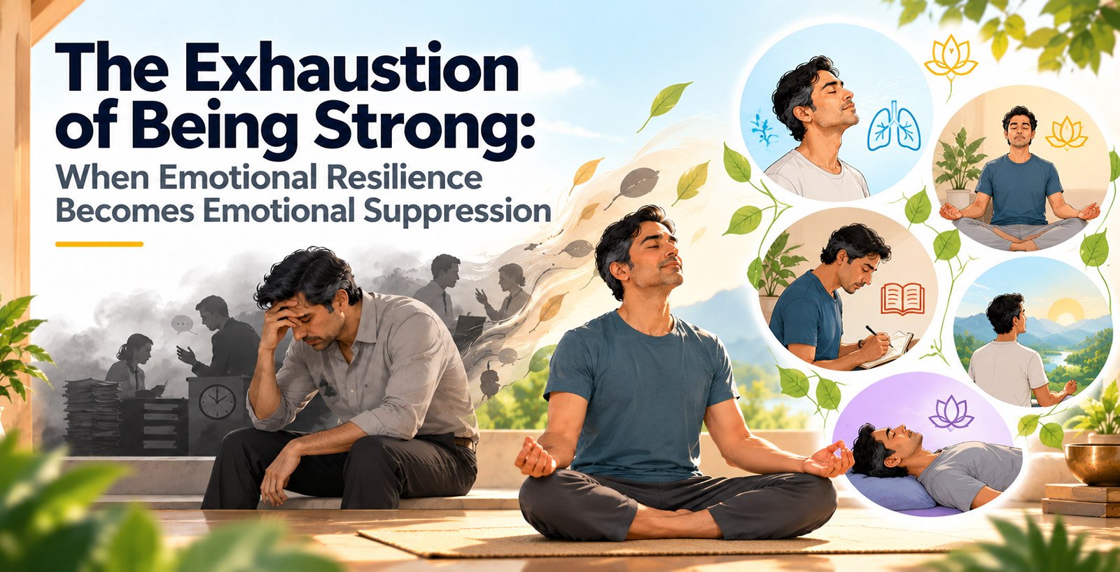The Exhaustion of Being Strong: When Emotional Resilience Becomes Emotional Suppression